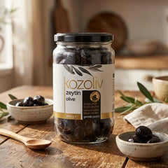 Oiled Turkish Black Olives 400g
