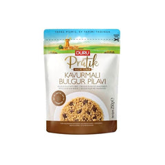 Bulgur pilaf with beef luncheon (Kavurmali bulgur pilavi)