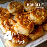 Rose pastry with potato (Patatesli gul boregi)