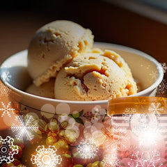 Croquant Caramel Ice Cream (Krokanlı Karamelli Dondurma)