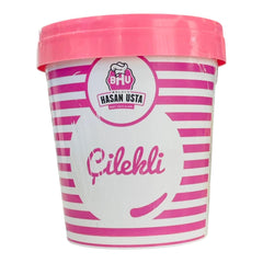 Strawberry ice cream (Cilekli dondurma)