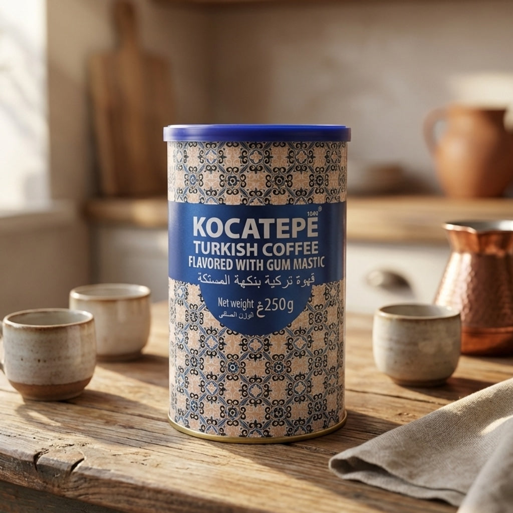 Kocatepe Turkish Coffee with Mastic 250gr ( Damlasakızlı Türk Kahvesi )