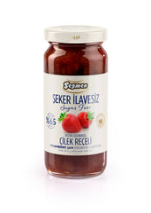 Sugar Free Strawberry Jam 270gr ( Şeker ilavesiz Çilek Reçeli )