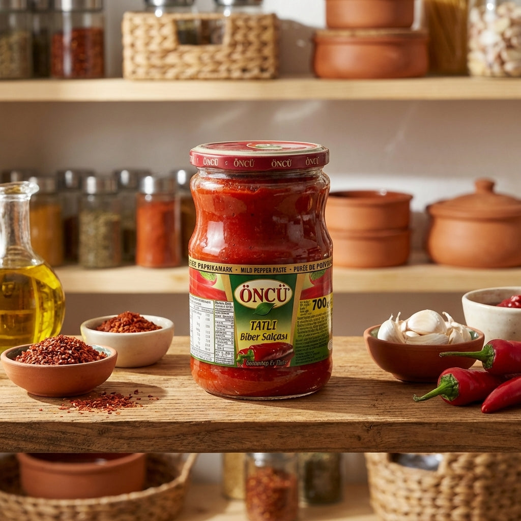 Pepper paste (Tatlı biber salçası)