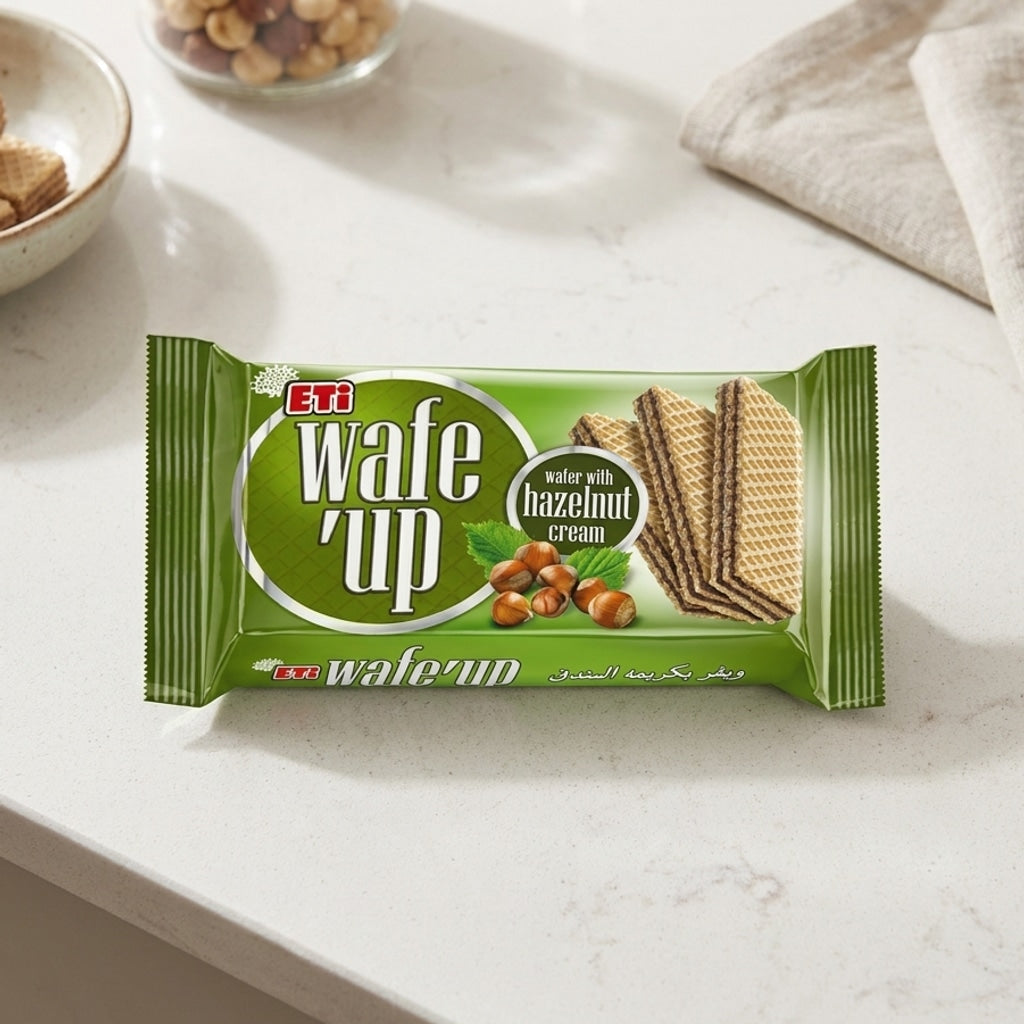 Hazelnut Cream Wafer 40g (Eti Wafe'up Fındıklı)