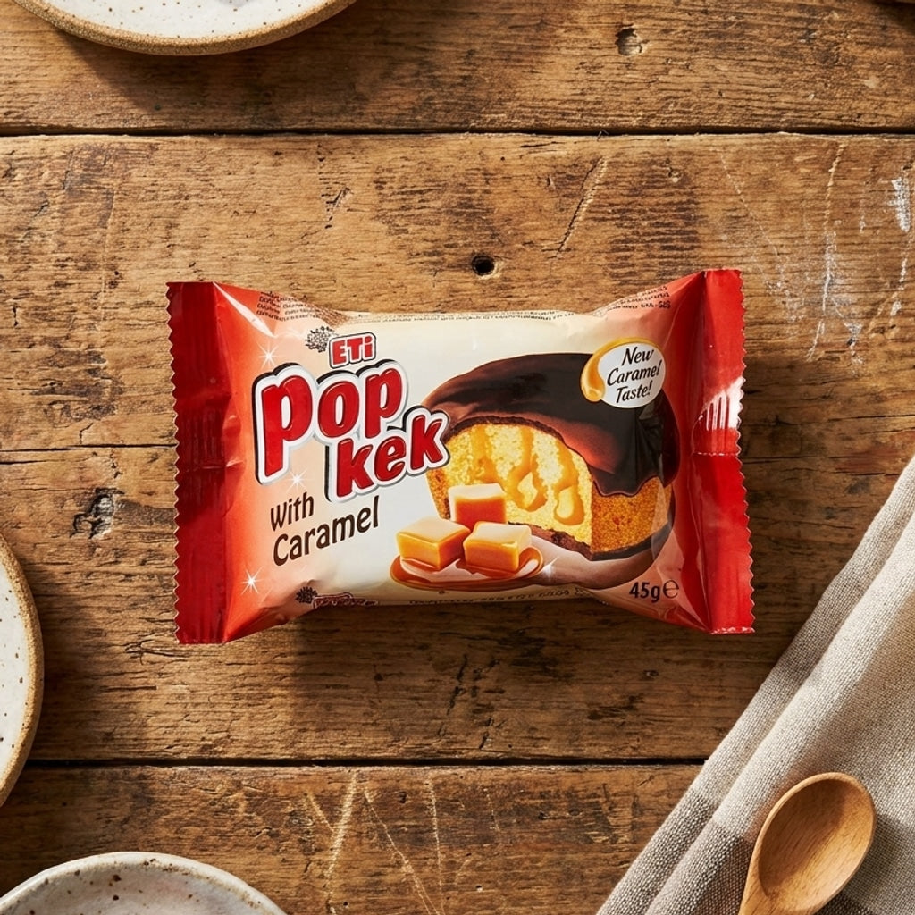 Caramel Mini Cake 35g (Eti Popkek Karamelli)
