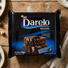 Brownie Chocolate & Hazelnut Cake 200g (Eti Darelo Browni)