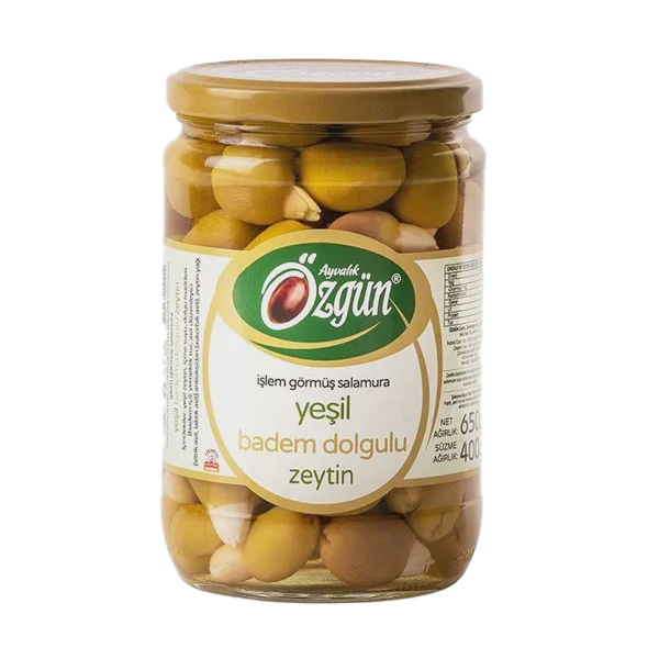 Almond Stuffed Olives(Badem Dolgulu Zeytin 660cc)