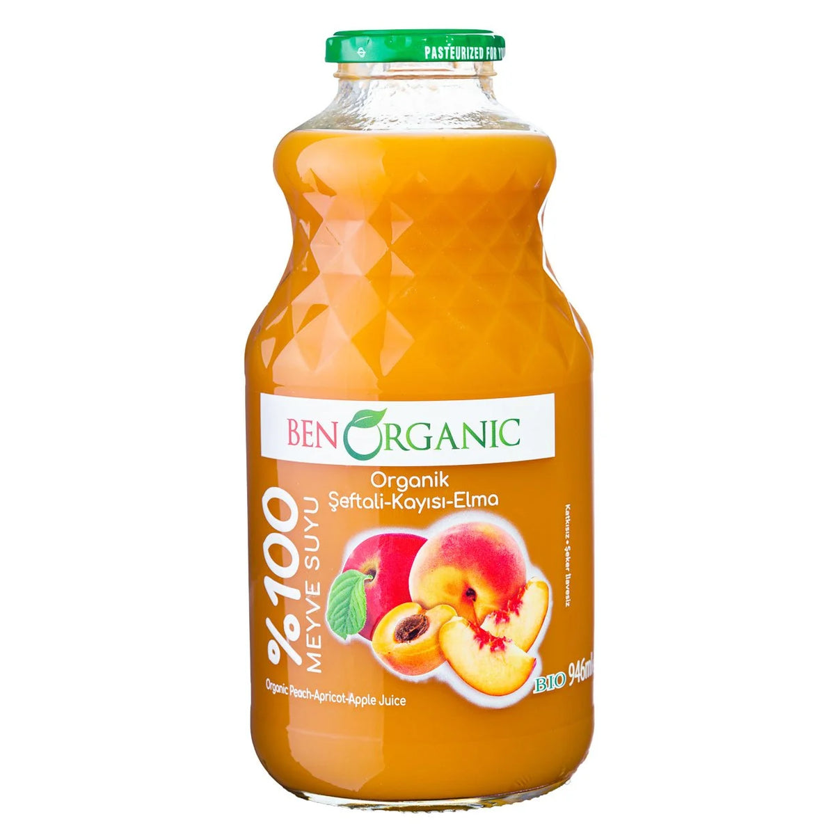 %100 Organic Apricot-Peach-Apple Juice ( Organic Kayısı Şeftali Elma Suyu )