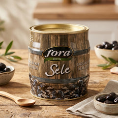 Black Olives Oil Cured (Fora Yağlı Salamura Siyah Zeytin)