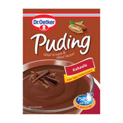 Chocolate puding (Sutlu kakaolu puding)