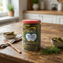 Burcu  Cucumber Pickles Gherkins 580 gr