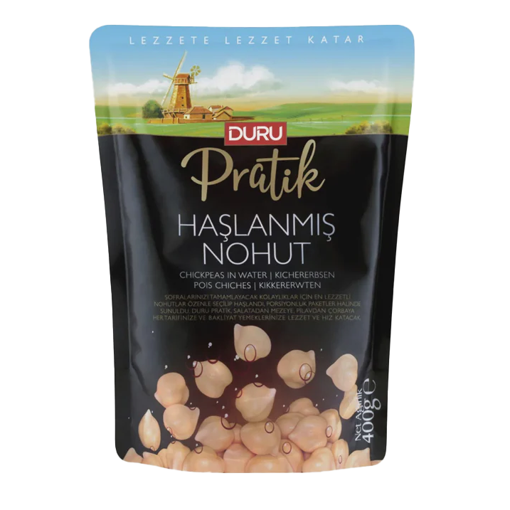 Boiled Chickpeas 400 gr (Haşlanmış Nohut 400 gr)