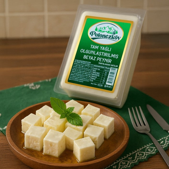 Full Fat White Cheese 730gr ( Olgunlaştırılmış Tam Yağlı Beyaz Peynir )