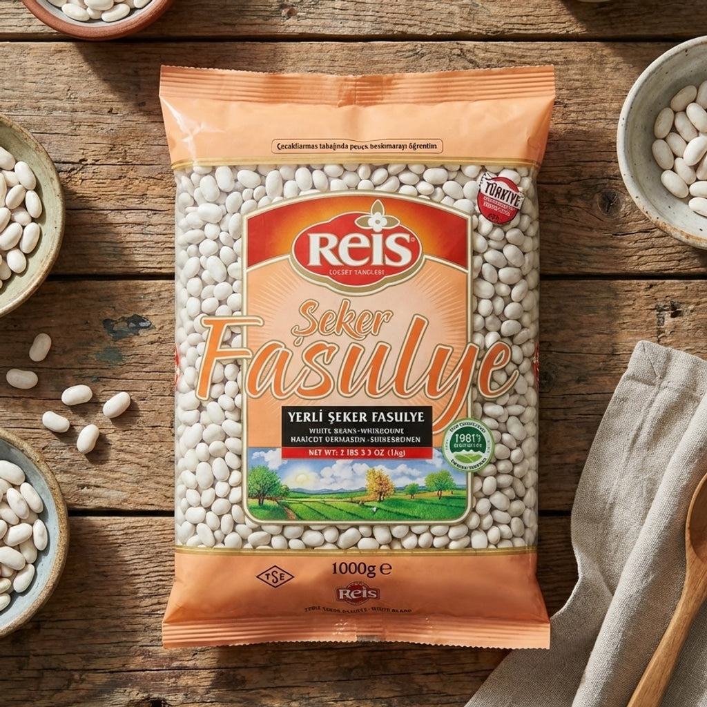 Ispir Sugar White Beans ( Şeker Fasulyesi )