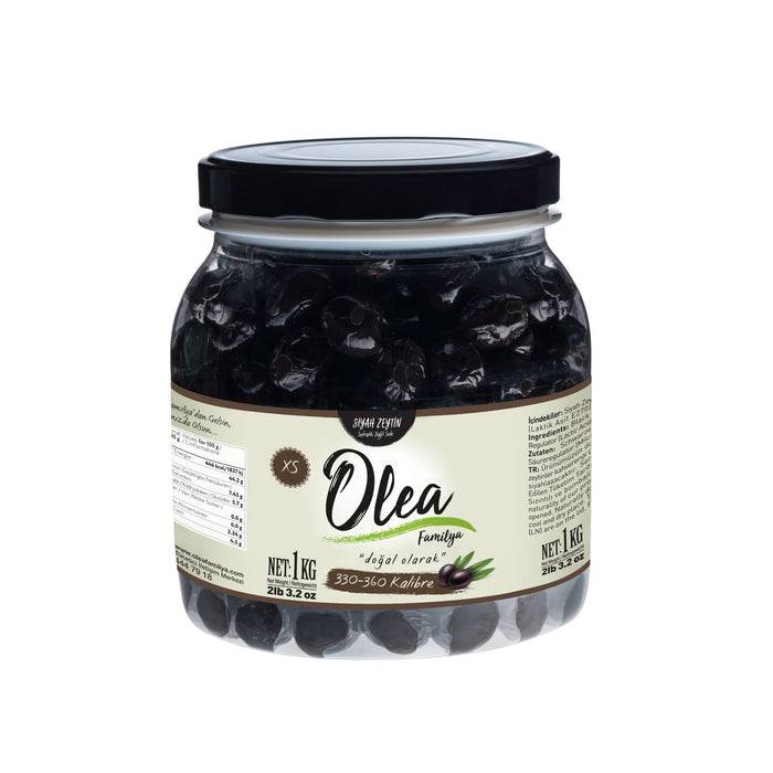 Black olives 180-210 calibre 1 kg