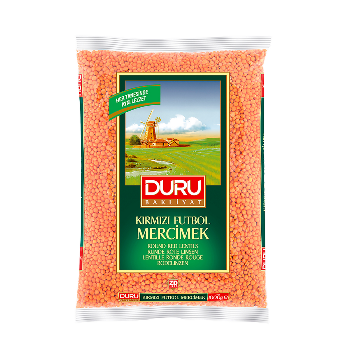 Red lentil (Kırmızı mercimek).