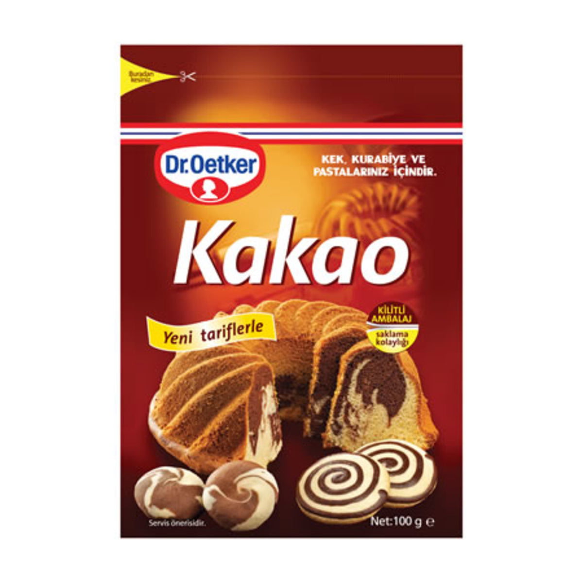 Cocoa powder (Kakao).