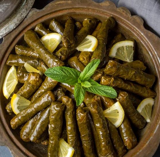 Tokat Stuffed Vine Leaves with Olive Oil (Zeytinyagli yaprak sarma)